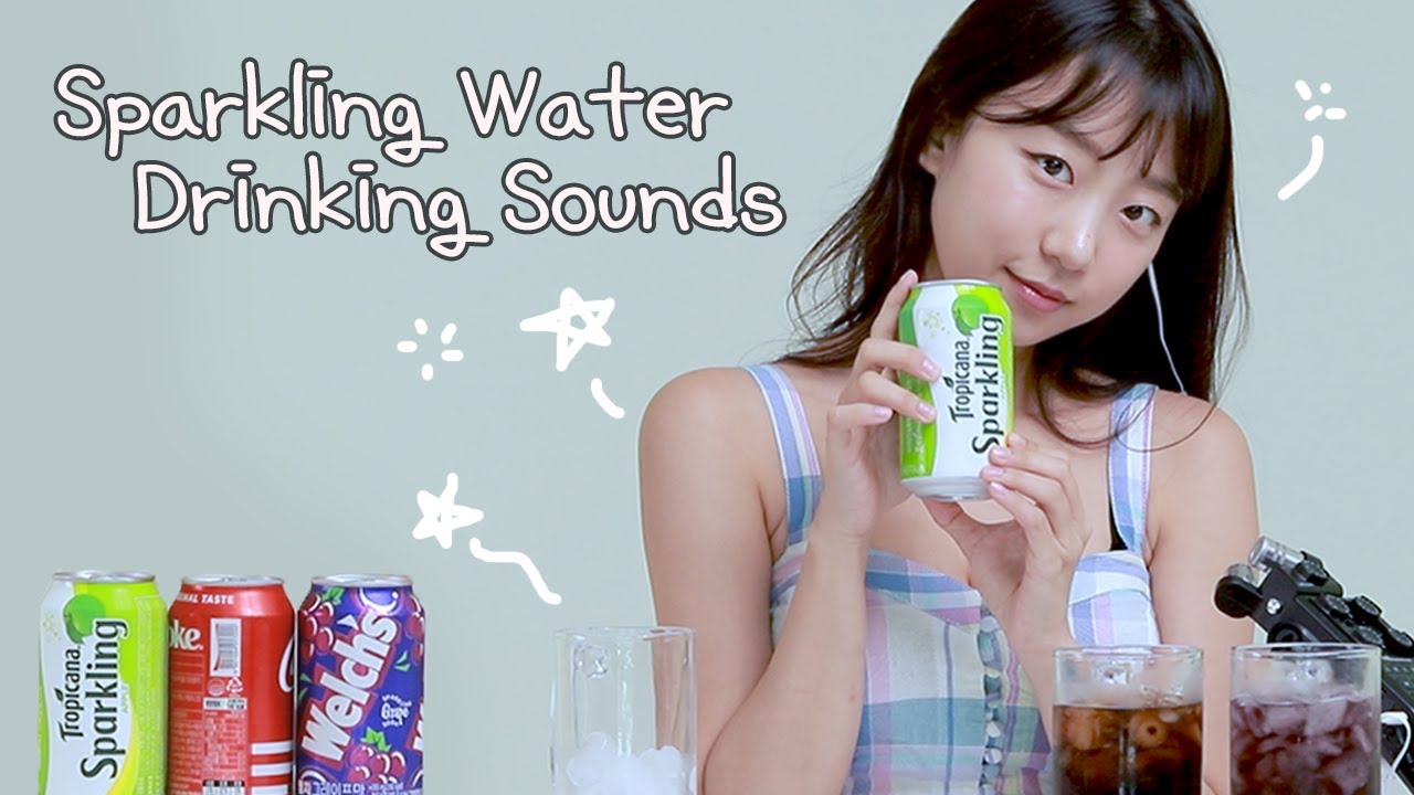 起泡水的声音ASMR ? SPARKLING WATER SOUNDS-助眠音声网