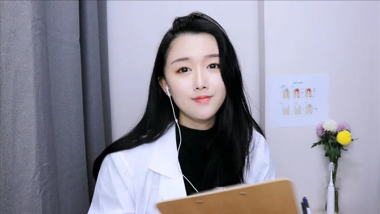 李允儿角色扮演医生 温柔的牙医姐姐帮你治疗坏掉的牙齿插图 李允儿角色扮演医生 温柔的牙医姐姐帮你治疗坏掉的牙齿插图