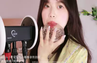 付费视频-椰椰拿铁_舔玻璃碗