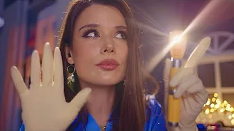 ASMR 4睡眠医学角色扮演（颅神经、心脏病学家、拖拽、黑眼检查-助眠音声网