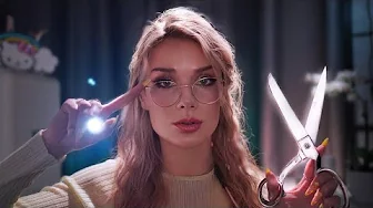 ASMR颅神经检查理发电影低光角色扮演深度睡眠-助眠音声网